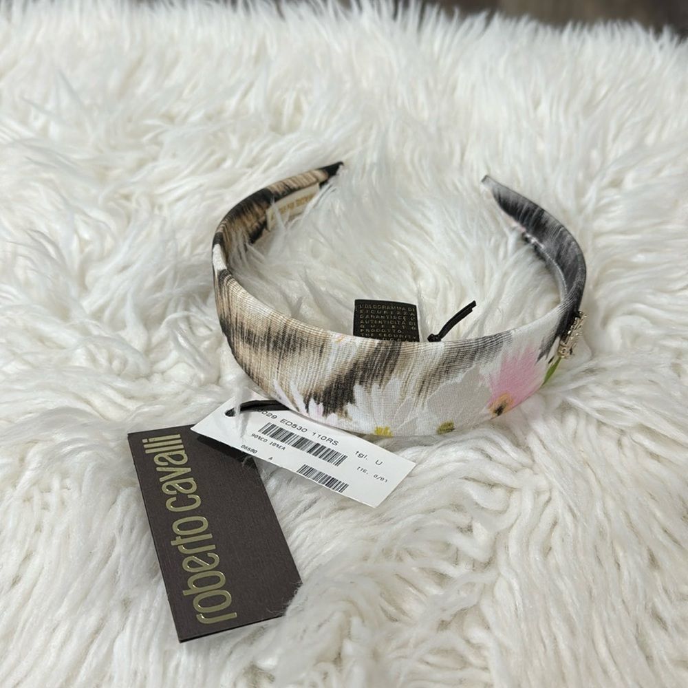 ROBERTO CAVALLI HAT BAND NWT